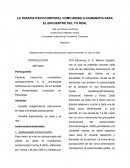 LA TERAPIA PSICOCORPORAL COMO MODELO HUMANISTA PARA EL ENCUENTRO DEL YO REAL