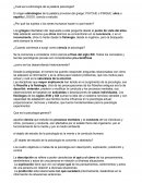 Resumen psicologia, ¿Cuál es la etimología de la palabra psicología?