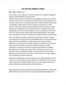 Cruces sobre el agua