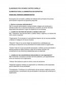 TALLER FASES DEL PROCESO ADMINISTRATIVO