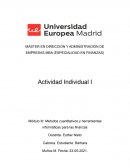 Métodos cuantitativos y herramientas informáticas para las finanzas