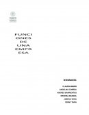 FUNCIONES DE UNA EMPRESA