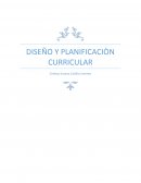 DISEÑO Y PLANIFICACIÒN CURRICULAR