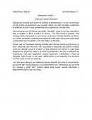 Disertación Unidad 1 ¿Para qué estudiar filosofía?