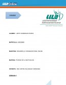 TEORIA DE LA MOTIVACION