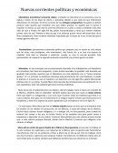 Corrientes politicas y economicas