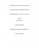 DISEÑO EXPERIMENTAL: COMPORTAMIENTO FÍSICO