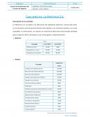 Caso práctico: La Martinica S.A.