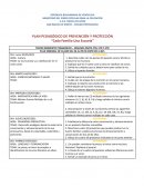 PLAN PEDAGÓGICO DE PREVENCIÓN Y PROTECCIÓN “Cada Familia Una Escuela”