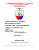 Principio de Irrenunciabilidad