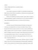 TEMAS Y PROBLEMATICAS DE LA GESTIÓN PÚBLICA