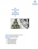 Caso fraude. Madoff