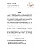 Trabajo estadística. Propiedades del promedio