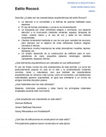 Estilo Rococó y Colonial. Página 1