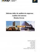 Informe taller de análisis de empresas