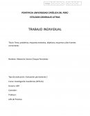 ESTUDIOS GENERALES LETRAS TRABAJO INDIVIDUAL