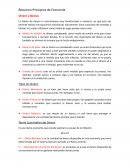 Resumen Principios de Economía. Dinero y Bancos