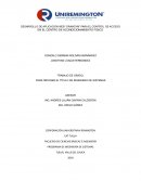 DESARROLLO DE APLICACIÓN WEB “ORANGYM” PARA EL CONTROL DE ACCESO EN EL CENTRO DE ACONDICIONAMIENTO FISICO