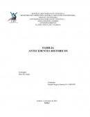 ANTECEDENTES HISTORICOS DE LA FAMILIA