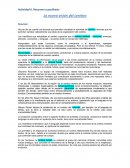 Actividad 6. Resumen y paráfrasis La nueva visión del cerebro