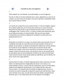 Comienzo de una lagrima