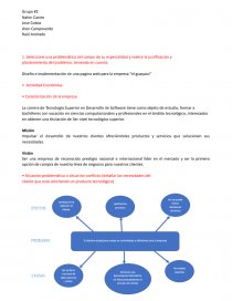 Diseño e implementación de una pagina web para la empresa “el guayaco”. Página 1
