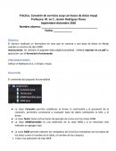 Práctica. Conexión de servicios soap con bases de datos mysql