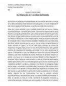Ensayo El crack del 29 y la gran depresion