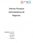 Informe Procesos Administrativos de Negocios