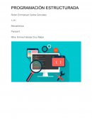 Programacion estructurada