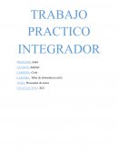 TRABAJO PRACTICO INTEGRADOR . Procesador de textos