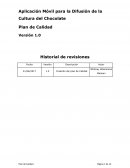 Aplicación Móvil para la Difusión de la Cultura del Chocolate