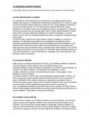 LA SEGUNDA GUERRA MUNDIAL. LOS QUE PROVOCARON LA GUERRA