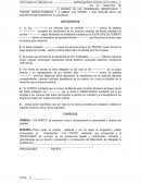 CONVENIO DE LIQUIDACION A BENEFICIARIA