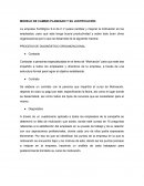 MODELO DE CAMBIO PLANEADO Y SU JUSTIFICACIÓN