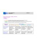 RUBRICA Lenguaje y comunicación