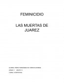 FEMINICIDIO LAS MUERTAS DE JUAREZ