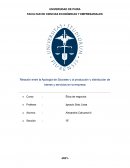 Relación entre la Apología de Sócrates y la producción y distribución de bienes y servicios en la empresa