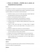 Técnica de Orientación y Movilidad para la persona con discapacidad Visual: El guía Vidente