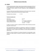 MEMORIA DE CÁLCULO ESTRUCTURAL