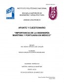 Importancia de la ingeniería marítima y portuaria en México