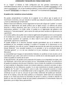 Afirmación y negación del pueblo como sujeto