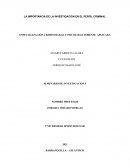 LA IMPORTANCIA DE LA INVESTIGACION EN EL PERFIL CRIMINAL