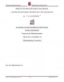 PRÁCTICA NUMERO 10: “Mantenimiento Correctivo”