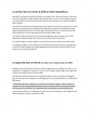 La primer fase es Cortar el ADN es sitios específicos