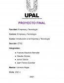 Introducción a la Empresa y Tecnología