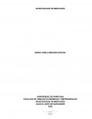 INVESTIGACIÓN DE MERCADOS. Las pijamas