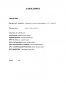 PLAN DE TRABAJO Asociación de Jóvenes emprendedores “OPEN WINDOW”