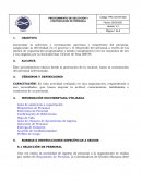 PROCEDIMIENTO DE SELECCIÓN Y CONTRATACIÓN DE PERSONAL