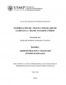 EXPORTACIÓN DE FILETE CONGELADO DE GAMITANA A MIAMI ESTADOS UNIDOS